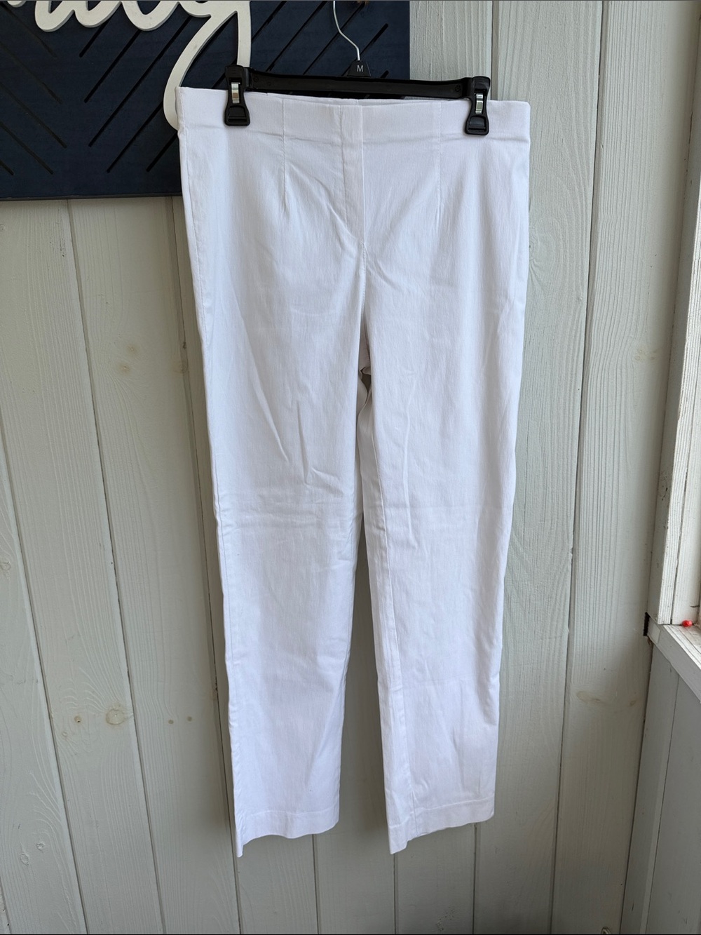 Lior White Womans Pull on Pants
